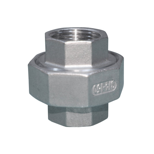 2" Stainless Steel Female Cone Seat Union -  SS340