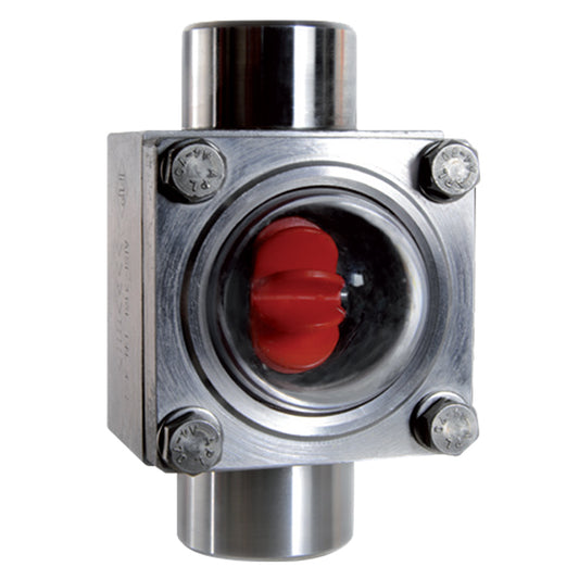 3/4" FP Stainless Steel Indicator - Moplen Spinner - VS1160