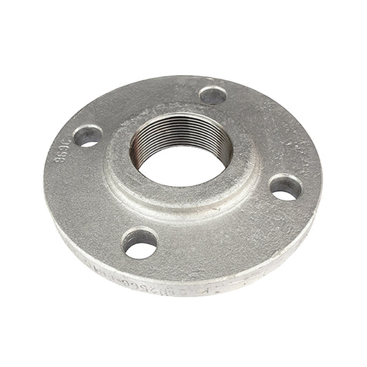4" 316 Stainless Steel Flange - PN16 - 16/4 - Screwed BSPT Connection - SSFL30