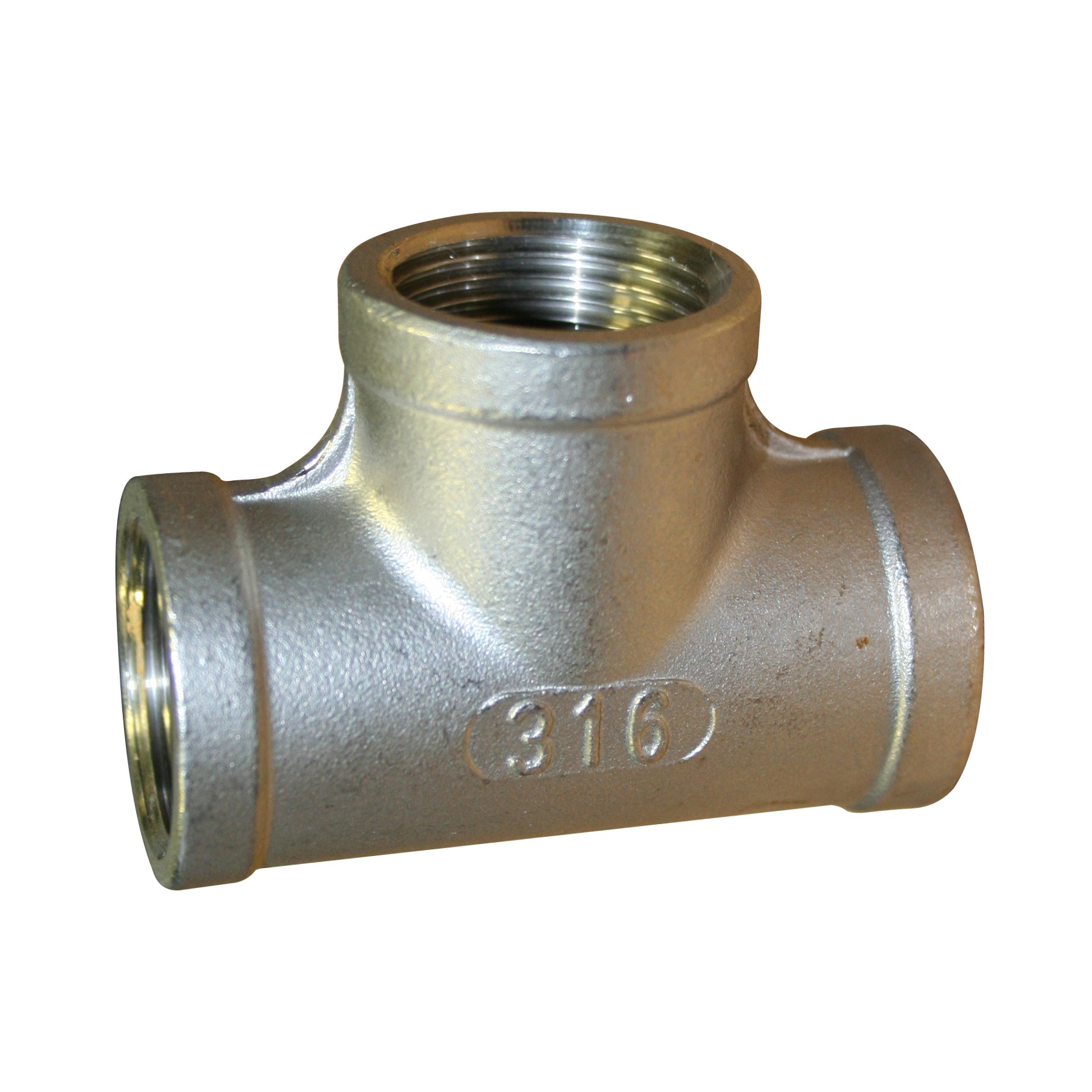 4" Stainless Steel Tee Piece  SS130