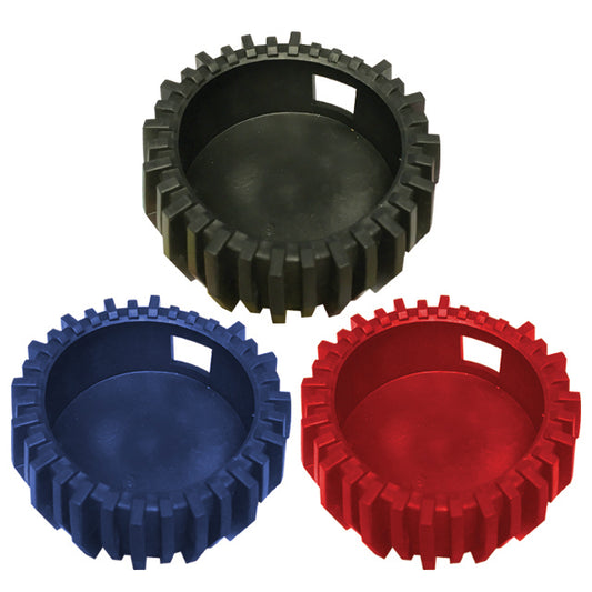 Black Bottom Entry Rubber Gauge Cover. PGC 9867